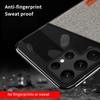Чехол для телефона из ткани и холста для Samsung Galaxy S21 S22 S23 Ultra S23 Plus A54 A55 5G 360 Полная защитная задняя крышка
