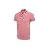 Li Ning Sports Lifestyle Series Casual Short Sleeve Polo Shirt Unisex Polo Shirts Peach-Pink APLQ161-4