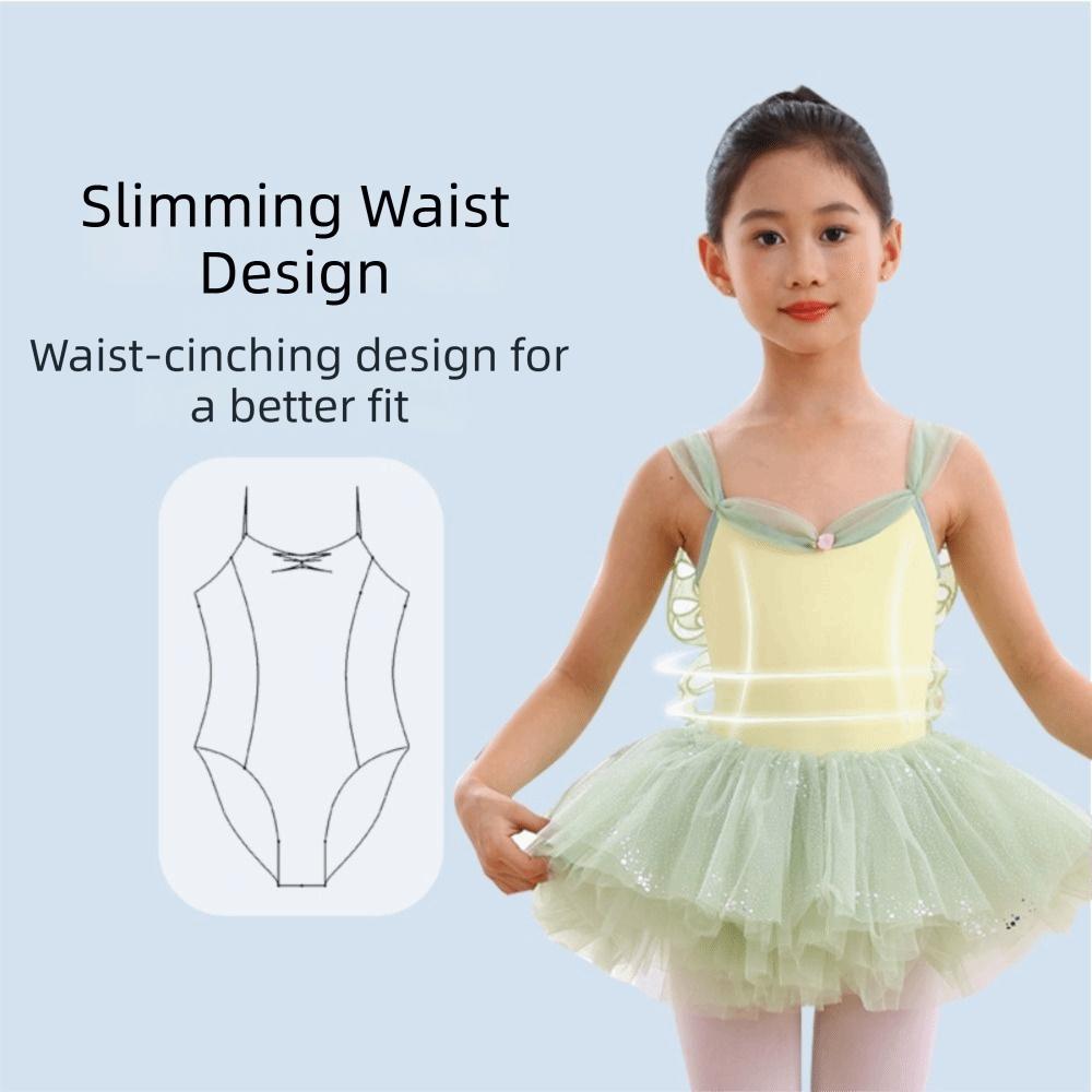 Chiffon Skirt Ballet Leotards Camisole Style Dance Costume Fashion Ballerina Tutu Dress Practice