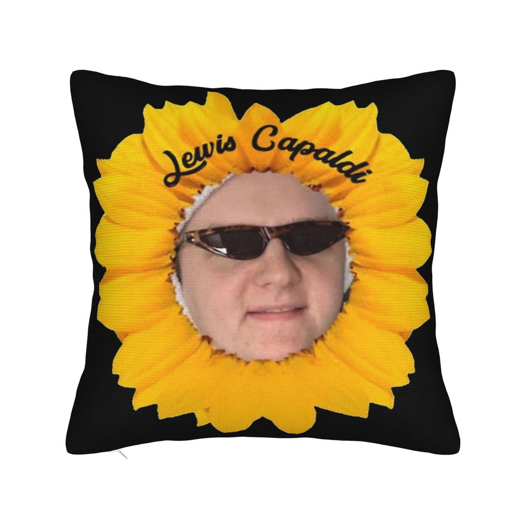 Decorative Pillow Cover Lewis Capaldi Tour Accessories Seater Pillow Case Cover Square Multi Size