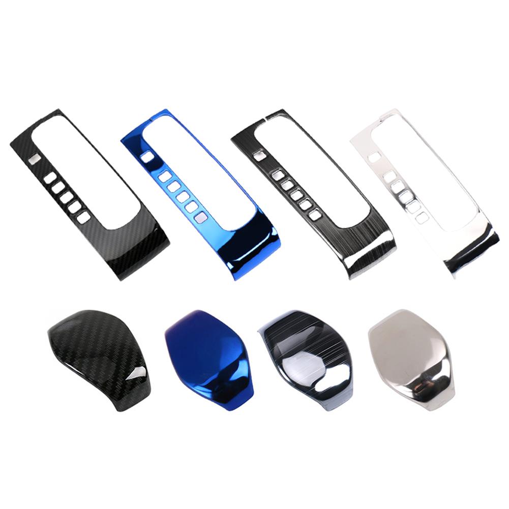 2 шт., отделка панели переключения передач автомобиля, крышка коробки переключения передач автоматической коробки передач для Honda Civic 10-го поколения 2020 2019 2018 2017 2016 с левым рулем