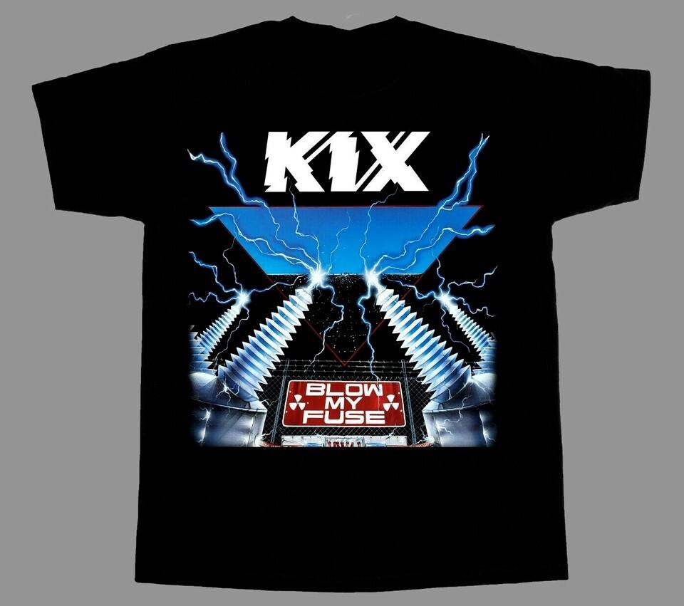 KIX BLOW MY FUSE Black Unisex All size Tshirt Gift For Fans Unisex T-Shirt