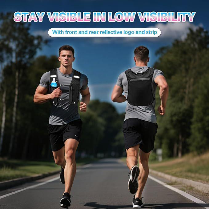 Легкий рюкзак для бега и велоспорта с держателем для телефона для активного отдыха