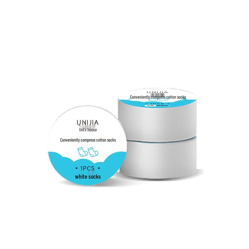 Unisex Summer Low-Cut Compression Socks: Breathable, Anti-Slip, Disposable (6 Pairs, White)