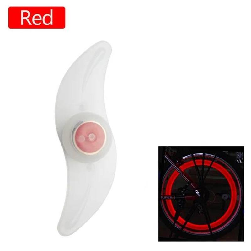 Фонарь для спиц велосипедного колеса, фонарь для шин, 3 режима, светодиодный фонарь для шин, предупреждение о безопасности велосипеда, простая установка, аксессуары для горного велосипеда