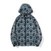KASVIN Autumn Winter Joint Ape Head Hooded Cardigan Zipper Windbreaker Youth Jacket XL