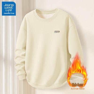 JEANSWEST LIFE Мужской пуловер с флисовой подкладкой