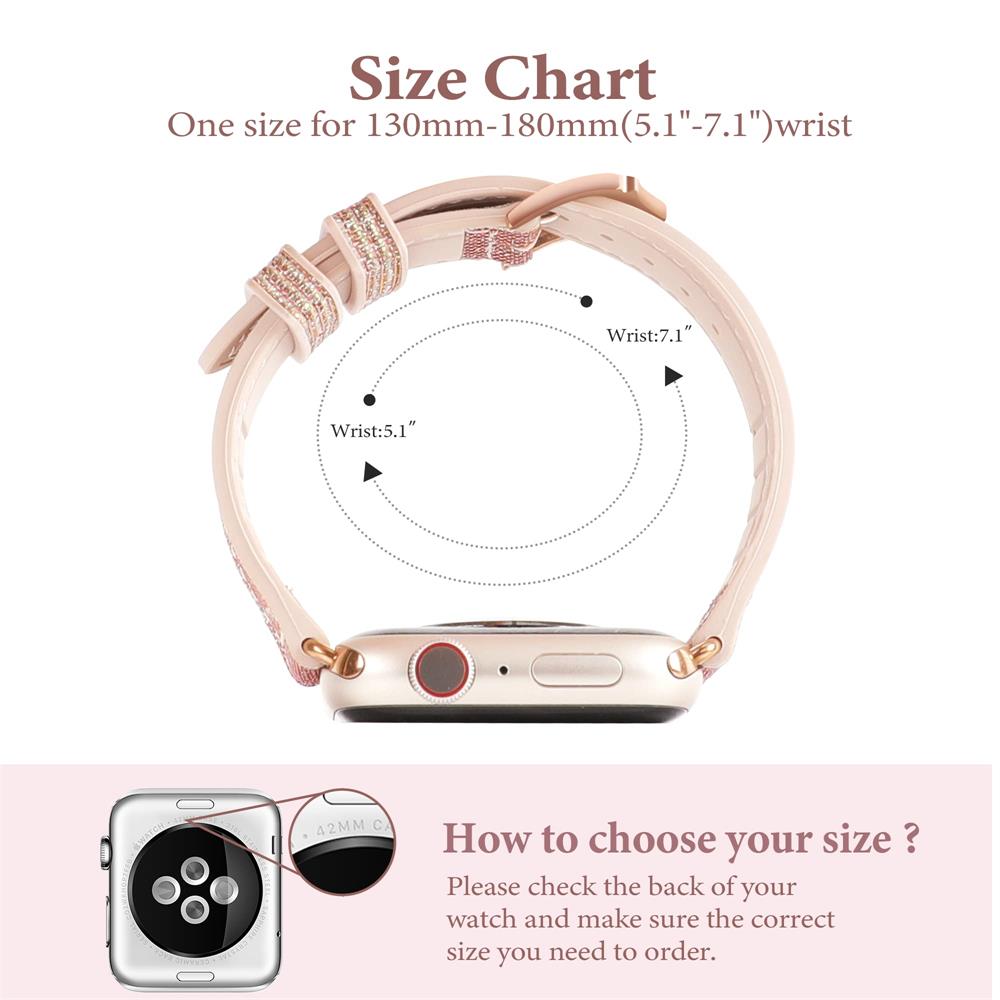 Case+silicone Leather Strap For Apple Watch Band 41mm 45mm 40mm 44mm 38mm 42mm 44 Bling Bracelet iWatch Serie 3 4 5 6 Se 7 Strap