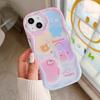 Милый силиконовый чехол для Infinix Hot 30i Xiaomi Redmi Note 12 11 Vivo V27 V25 V29 Oppo A78 A58 A38 Funda Cartoon Smile Чехол для мороженого Мягкий бампер из ТПУ