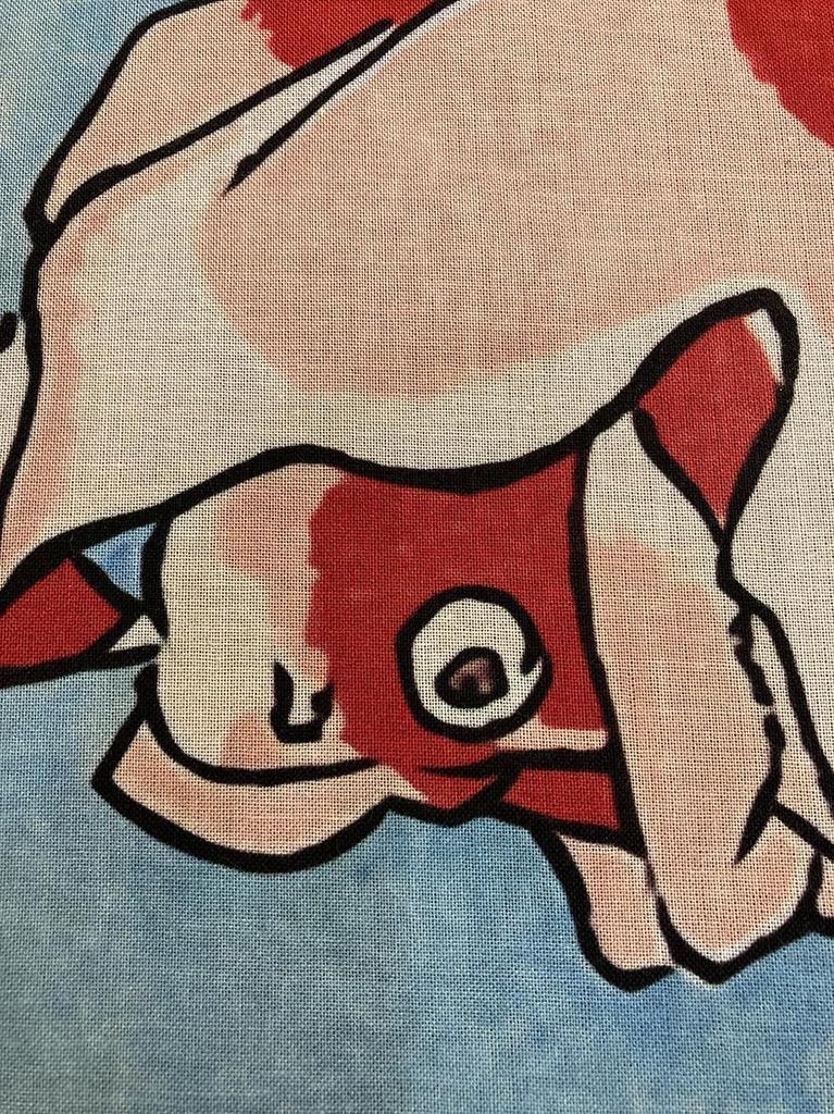 Hand Towel Utagawa Kuniyoshi Goldfish Collection Part 2 Rain Ukiyo-e