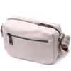 Women's Bag with One Compartment Made of Genuine Leather Vintage 22602 White