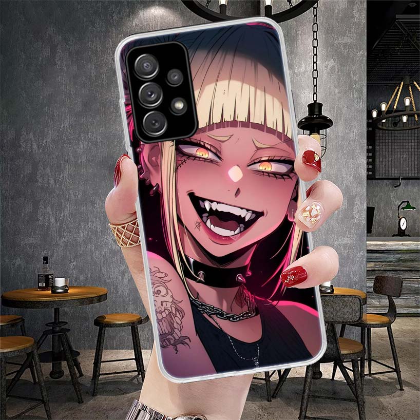 Химико Тога Моя Геройская Мода Мягкий Чехол Для Телефона Для Samsung Galaxy A12 A22 A32 A52 A72 A02S A51 A50S A71 A70 A31 A20S Note 20 Ultra