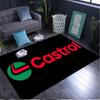Castrol Rug Area rug for Livingroom, Bedroom, Palyroom, Chair Rug, Office Rug, Floor mat, Large Size Fan Christmas Birthday gift