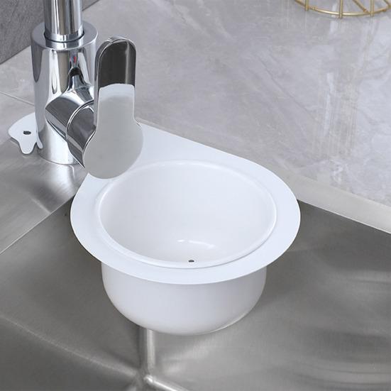 Kitchen Sink Drain Basket Swan Drain Rack Universal Simple Installation Multifunctional Kitchen Triangular Sink Filter Swan Drain Basket