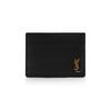 Saint Laurent 607603 02g0w 1000 Tiny Monogram Gold Card Holder