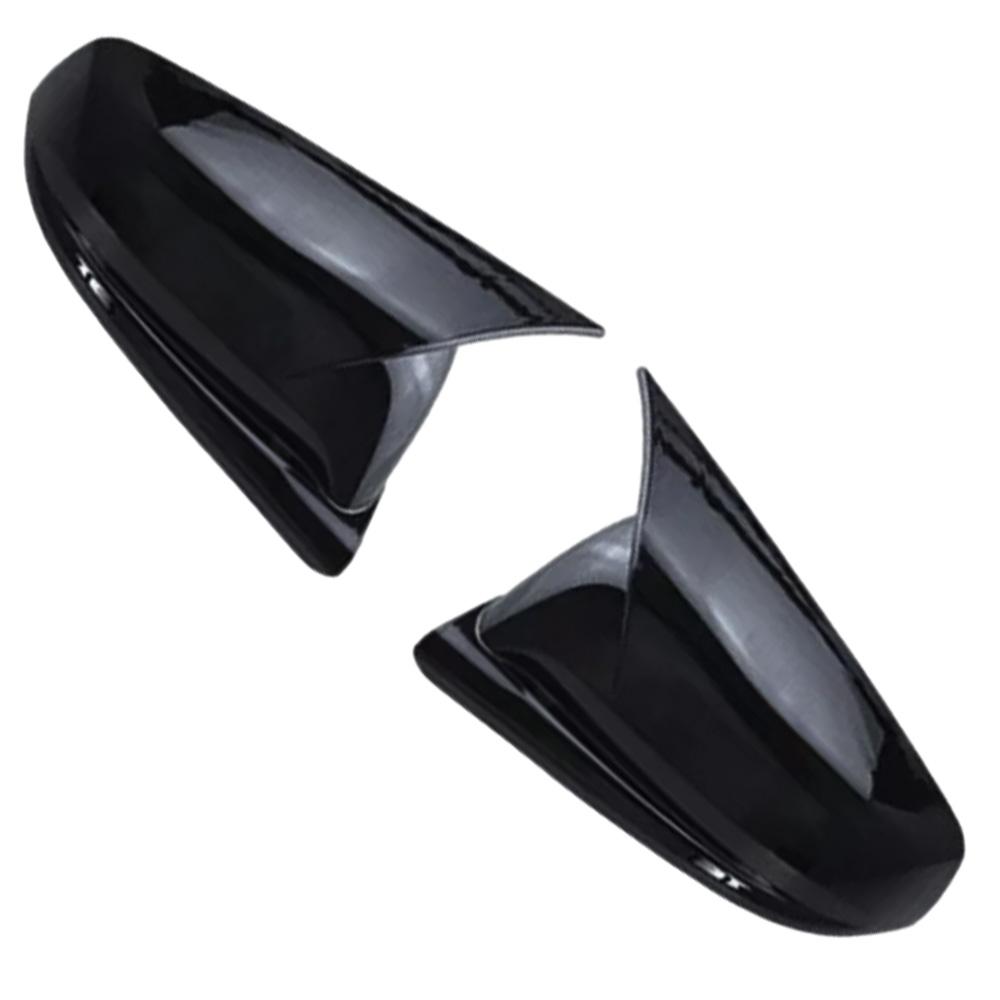 2PCS Car Side Rearview Mirror Covers Caps Trim ABS Carbon Fiber Black for Chevrolet Malibu 2012 2013 2014 2015 US version