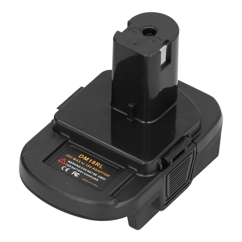 DM18RL Adapter Converter for Milwaukee 20V Lithium Battery DCB200 DCB203 DCB205 DCB206 M18