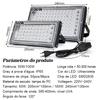 LED UV Floodlight 395nm 400nm 50W 100W 150W LED Stage Blacklight 220V Waterproof Ultraviolet Fluoresnt Party Stage Backlight