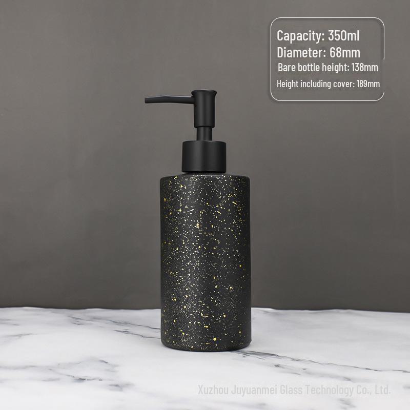 Стеклянный флакон для лосьона и мыла в скандинавском стиле для дома, дезинфицирующее средство для рук и гель для душа в отеле