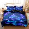 Gold Glowing Polygonal Grid Bedding Set Duvet Set Single Double Bed King Size Bed Set Bedroom Duvet Cover Pillow Case