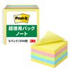 3M Суперценность Пастель 500 листов Post-it, Большие, Упаковка, Куб, Цвета, 75x75 мм, Листы, CP-33SE-AM