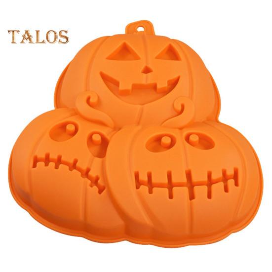 Форма для выпечки на Хэллоуин, форма тыквы, паука, совы, черепа, антипригарное мытье в посудомоечной машине, форма для шоколадных конфет, торта, желе, кухонные гаджеты