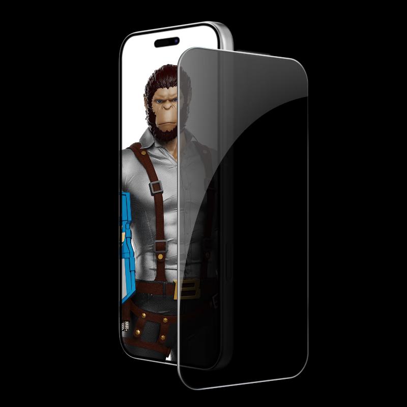 Blue Gorilla Mr. iPhone 17 Pro Max Tempered Glass Screen Protector