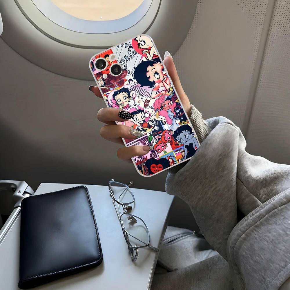 B-Bettys Boops For IPhone 17 Air 16 Pro Max 15 14 13 12 11 Plus Phone Case