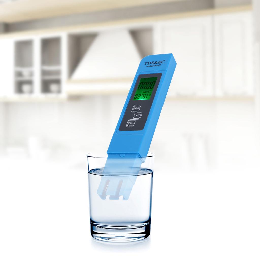 Портативный цифровой TDS EC-метр типа ручки, тестер электропроводности, тестер качества воды, подсветка