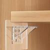 2Pcs Adhesive Shelf Support Pegs For Kitchen Bedroom Closet Cabinet Shelf Holder
