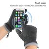 Screen Outdoor Sport Autumn Winter Thick Plush Full Finger Mittens Furry Warm Mitts Men Gloves