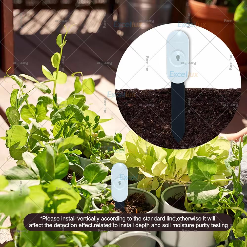 Tuya Smart Life Zigbee Soil Moisture Tester Temperature Hygrometer Meter Soil Sensor For Home Garden Automation Irrigation Z2M