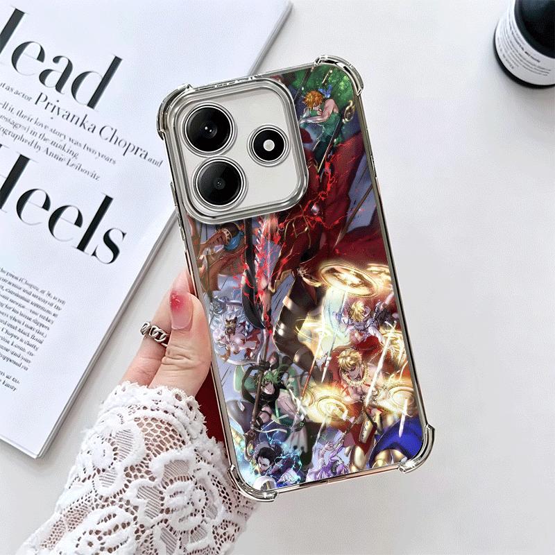 Чехол для телефона с покрытием Арчер из Fate Zero Stay Night для Xiaomi Redmi Note 14 15 Pro Plus 13 12 11 11S 11T 10 9S 9 5G Противоударный Airaba
