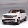2026 1/18 Land Range Rover Внедорожник Модель Автомобиля из Сплава Литье под Давлением Металл Внедорожник Модель Автомобиля Звук и Свет Симуляция Детская Игрушка Подарок