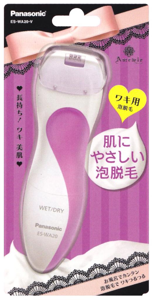 Panasonic Amure Foam Hair Removal (for Underarms), Purple, ES-WA20-V