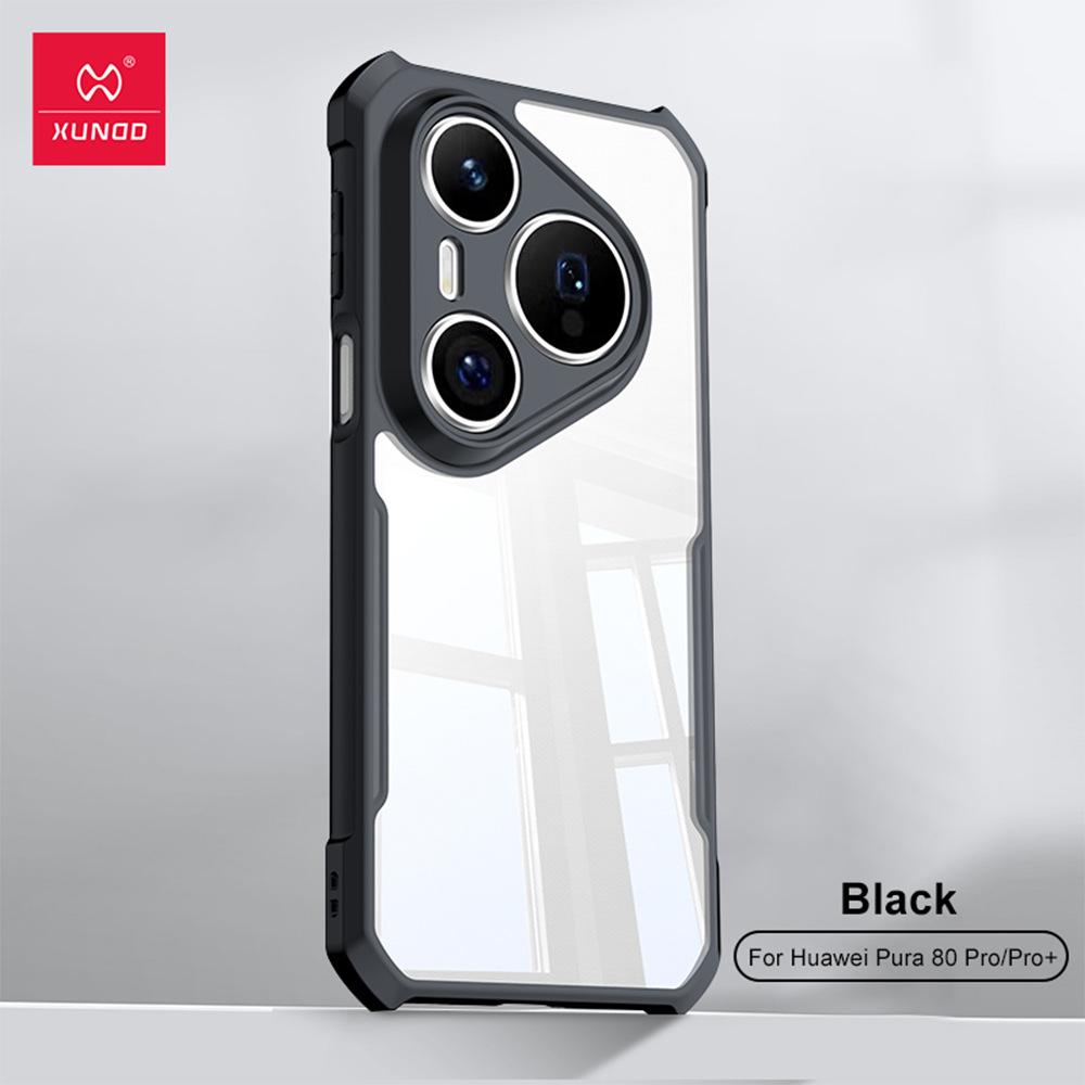 For Huawei Pura 70 80 Ultra Pura 70 80 Pro Plus Pro+ Case XUNDD Shockproof Bumper Protective Cases Transparent Phone Cover Luxury Casing