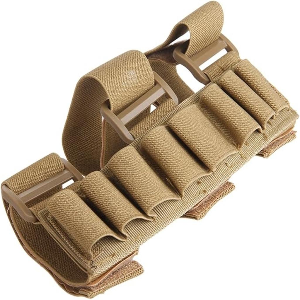 Функциональная тактическая сумка для подбородка для охоты – съемный нарукавный подсумок для патронов и снаряжение для ручной фиксации для занятий спортом на открытом воздухе