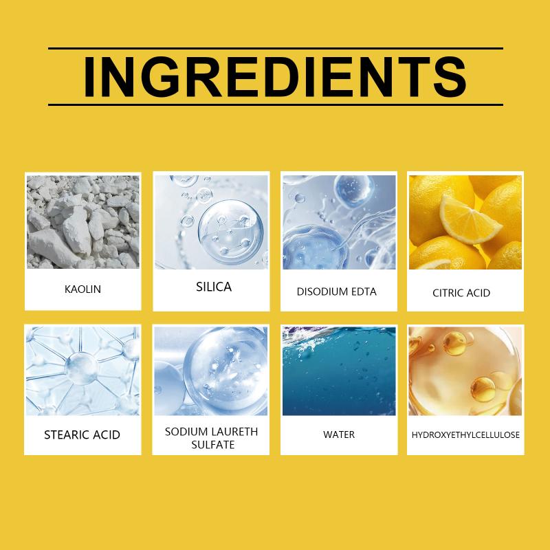 Stainless Steel Cleaner Cream Deep Cleaning Oil Stain Remover Polish for Kitchen Utensils Mirror Like Finish Bathroom Use