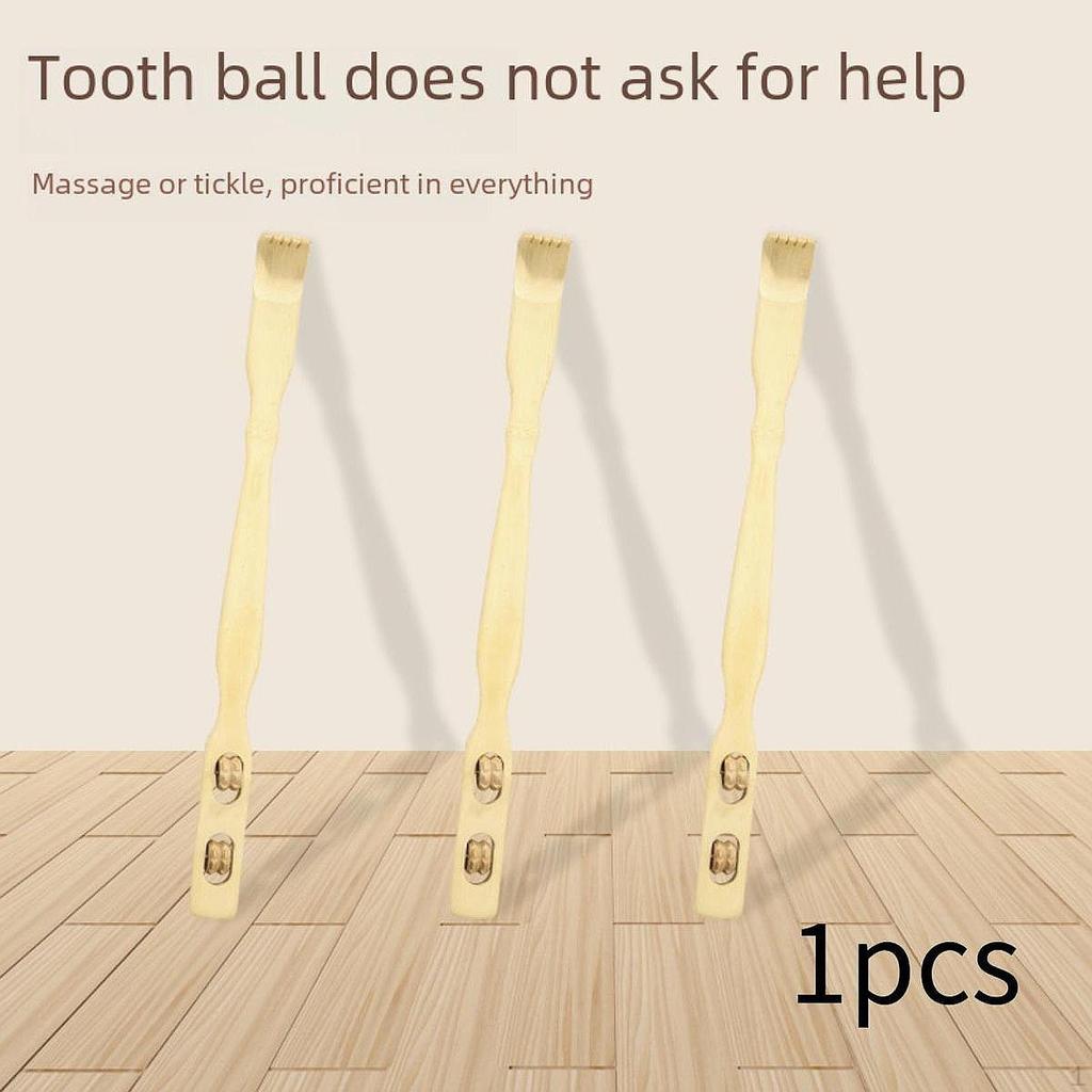 Спинная скребковая длинная ручка из светлого дерева для мужчин