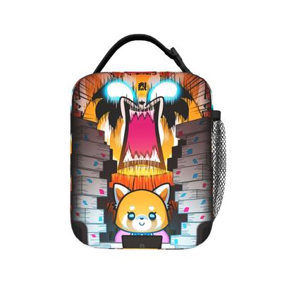 Агрессивная Рецуко Термосумка для обеда Aggretsuko Караоке Ярость Настроение Контейнер для еды Термосумка Сумка-тоут Ланч-бокс Сумки для хранения еды
