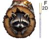 Animal Christmas Ornaments 2D Acrylic Forest Animal Cute Woodland Animal Animal Pattern Christm L5C9