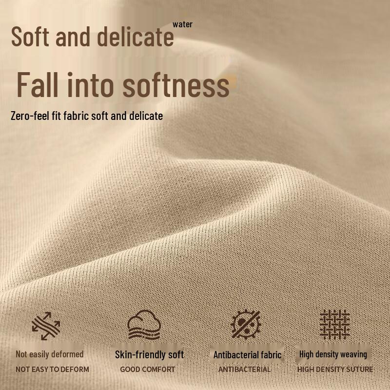 MINISO Мужская антибактериальная футболка-henley свободного кроя с длинным рукавом