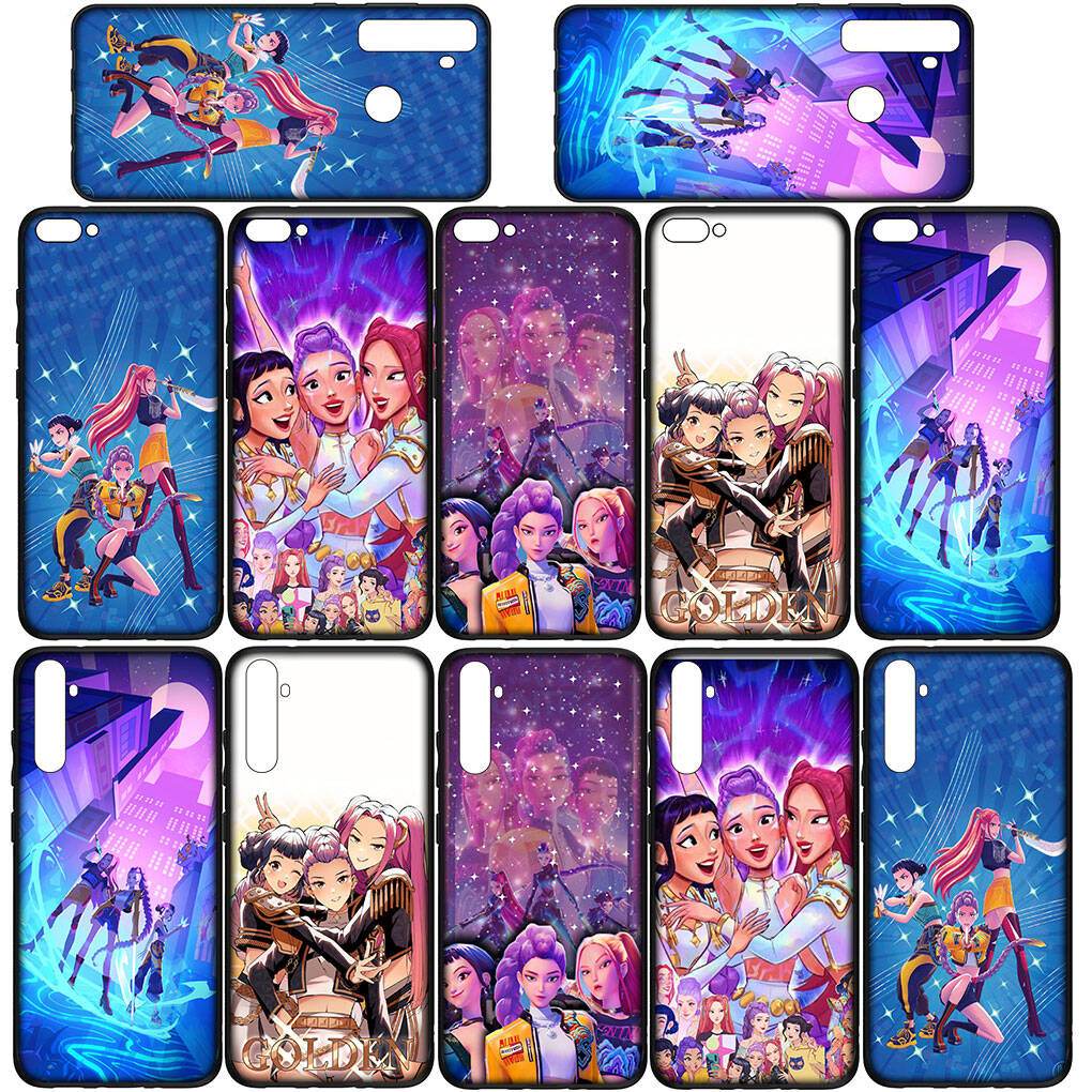 Чехол для телефона для iPhone 17 16 15 Plus X Huawei P30 P20 Lite Redmi Note 14 12 11 13 Pro Max OPPO A60 A80 A40 A18 Mira Zoey KPop Demon Rumi Hunter X Чехол
