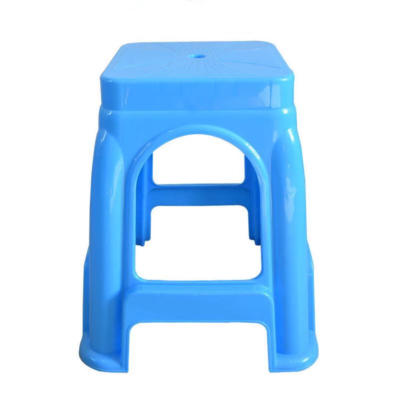 Pack of 10 Red Simple Plastic Stools