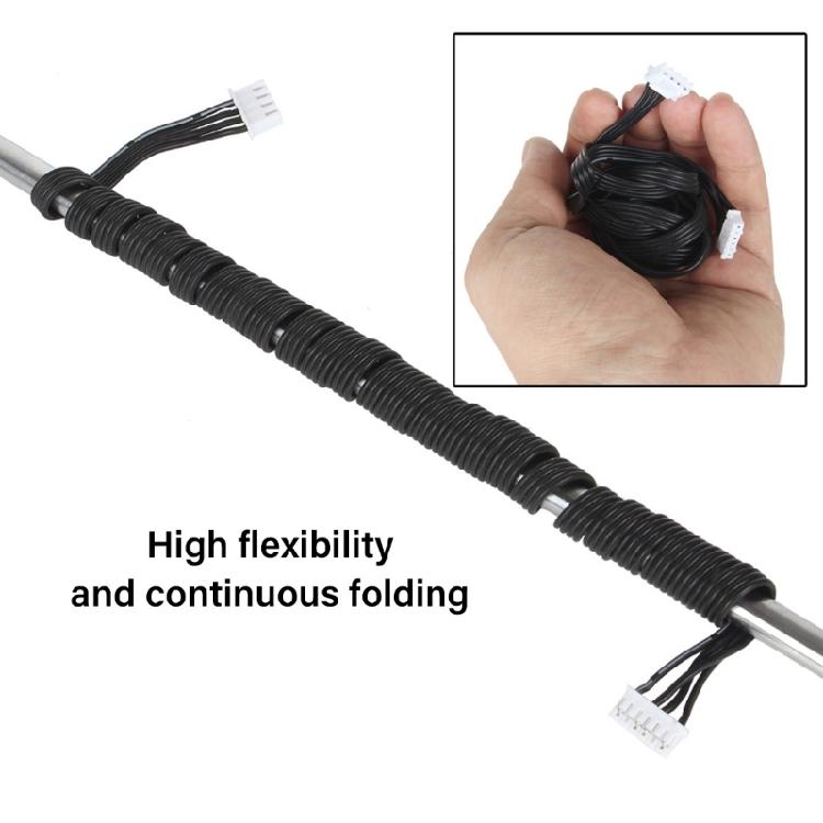 4Pin 6Pin Stepper Motor Cord Flexible Silicone Stepper Motor Cable Wire Line XH2.54 Terminal Connector Cable Assembly