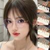 Clear Glasses Women Polygonal Metal Frame Eye Glasses 0 Flat Mirror Girls Eyewear Anti Blue Light Glasses Fashion Eyeglasses