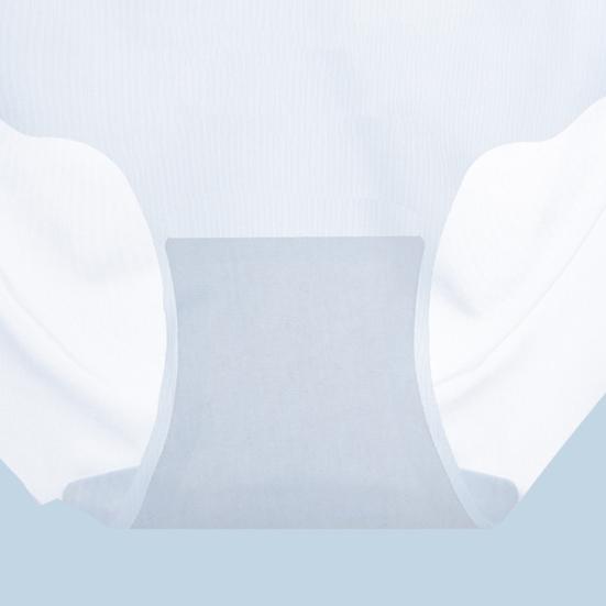 Women Underpants Ultrathin Seamless Ice SIlk Solid Color Low Waist Quick-drying Moisture-wicking Elastic Lady Briefs