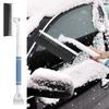 Snow Brush For Car Adjustable Extendable Broom 360 Degree Pivoting Car Ice Scraper For SUV Truck Vehicle Sedans Scooters Roof