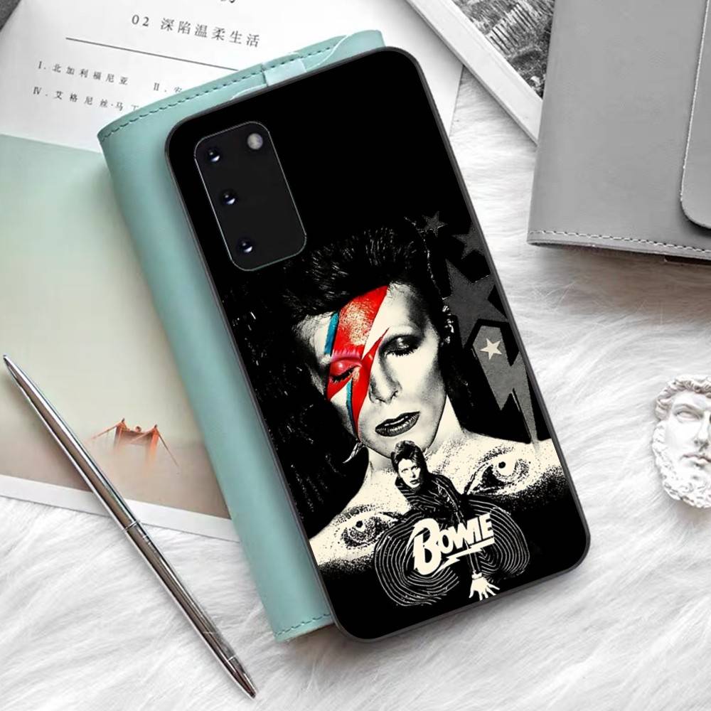 D-David Singer B-Bowie Phone Case For Samsung S 24 Fe 25 Ultra Plus 20 Lite 21 30 22 23 24 22 Ultra 5G Fundas