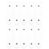 10PCS Magnetic Magnetic Nail Holder Acrylic Acrylic Strip Display  Nail Color Chart Display